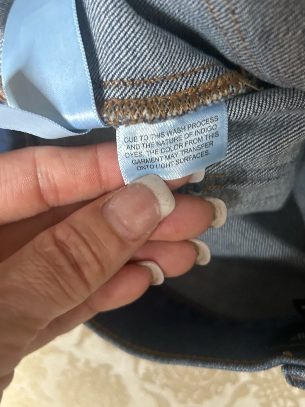 NWT J.Crew Factory High-Rise Utility Denim Shorts Blue Wash Minimalist Americana - Picture 9 of 10